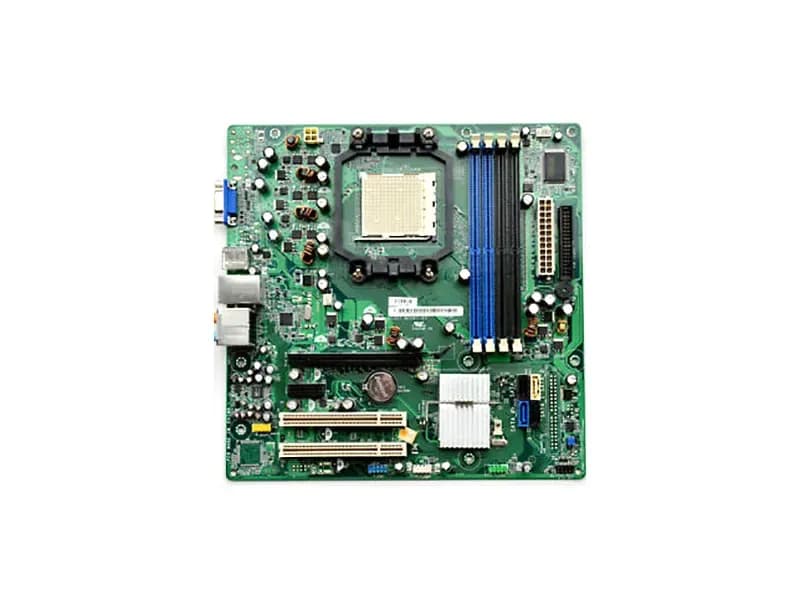 RY206 - Dell Socket AM2 Nvidia GeForce 6150SE + nForce 430 Chipset Micro-ATX System Board (Motherboard) for Inspiron 531/531s Supports Athlon 64 X2/ Athlon 64/ Sempron Series DDR2 4x DIMM