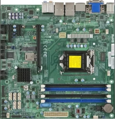 X10SLQ - Supermicro Socket LGA1150 Intel Q87 Express Chipset Micro-ATX System Board (Motherboard) Supports Core i3/i5/i7/Celeron/Pentium DDR3 4x DIMM