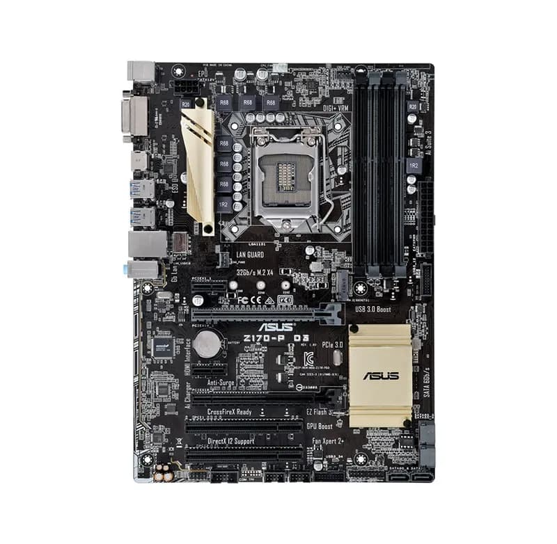 Z170-P - Asus Intel Z170 DDR4 4-Slot (Motherboard) Socket 1151
