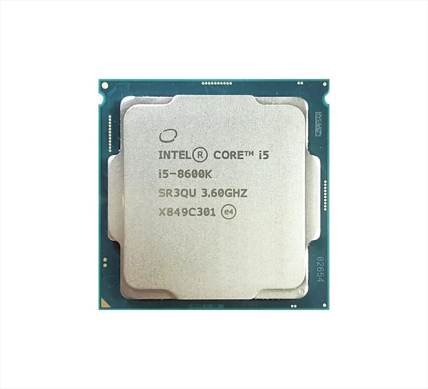 I5-8600K - Intel Core i5 i5-8600K 3.6GHz 6-Core FCLGA1151 Processor