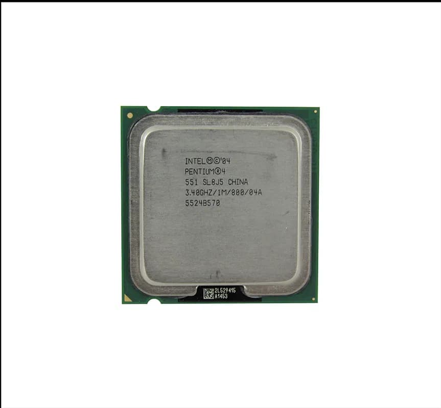 SL8PS - Intel Pentium 4 551 1-Core 3.40GHz PLGA775 Processor
