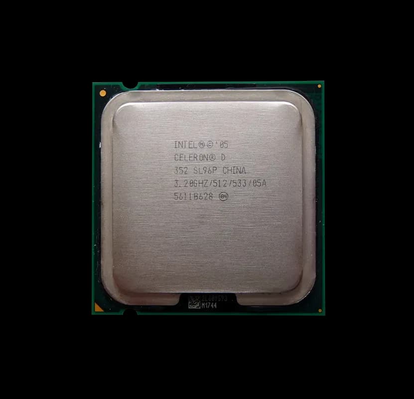 SL9KM - Intel Celeron D 352 1-Core 3.20GHz PLGA775 Processor