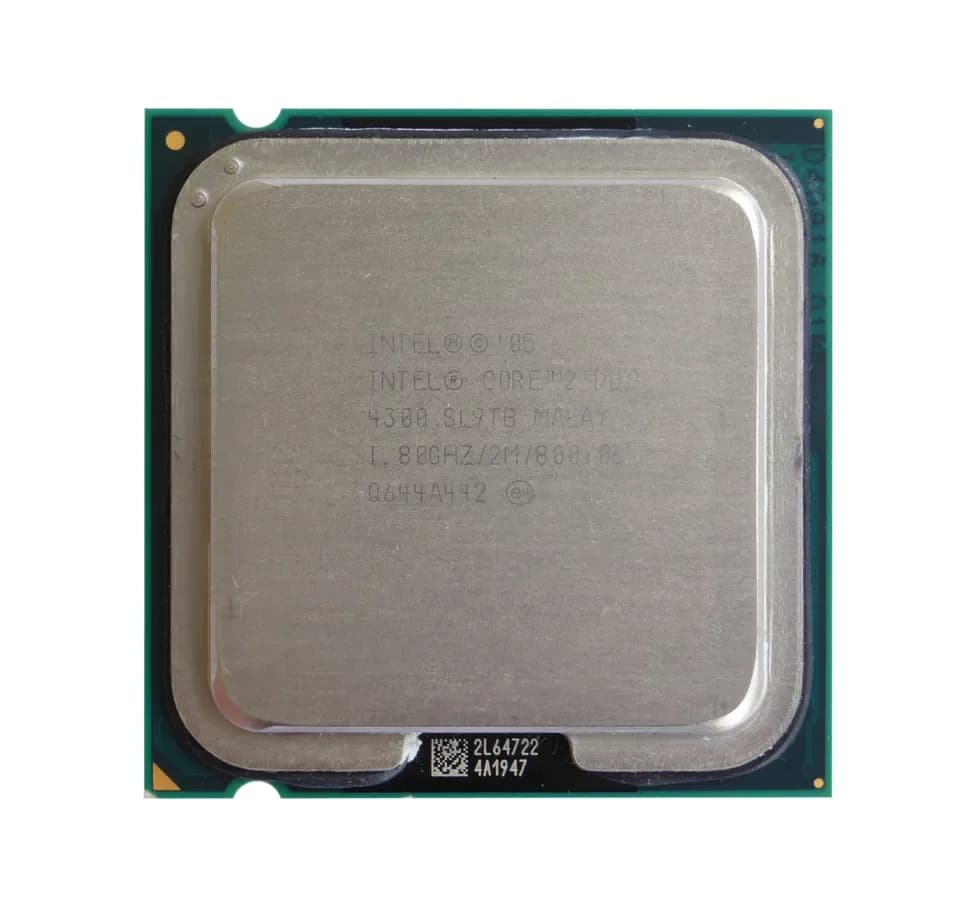 SL9TB - Intel Core 2 Duo E4300 2-Core 1.80GHz Socket LGA775 Processor