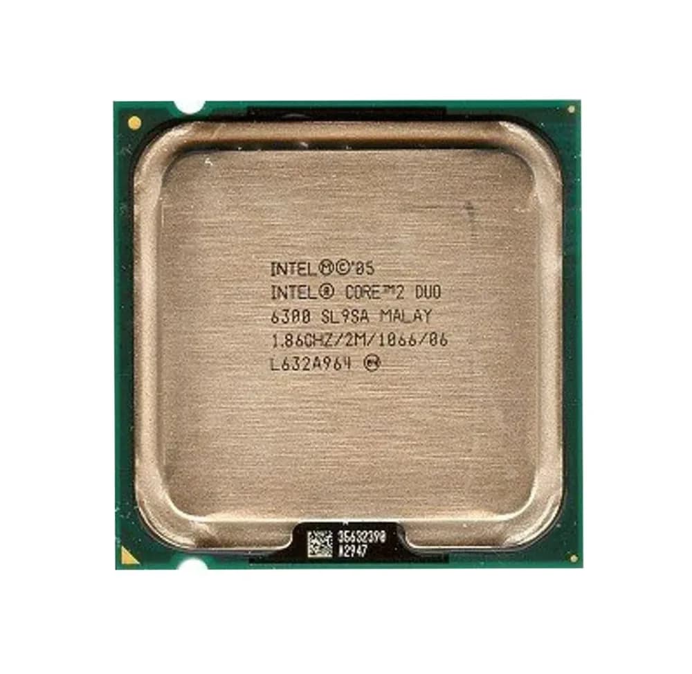 SLA5E - Intel Core 2 Duo E6300 2-Core 1.86GHz LGA775 Processor