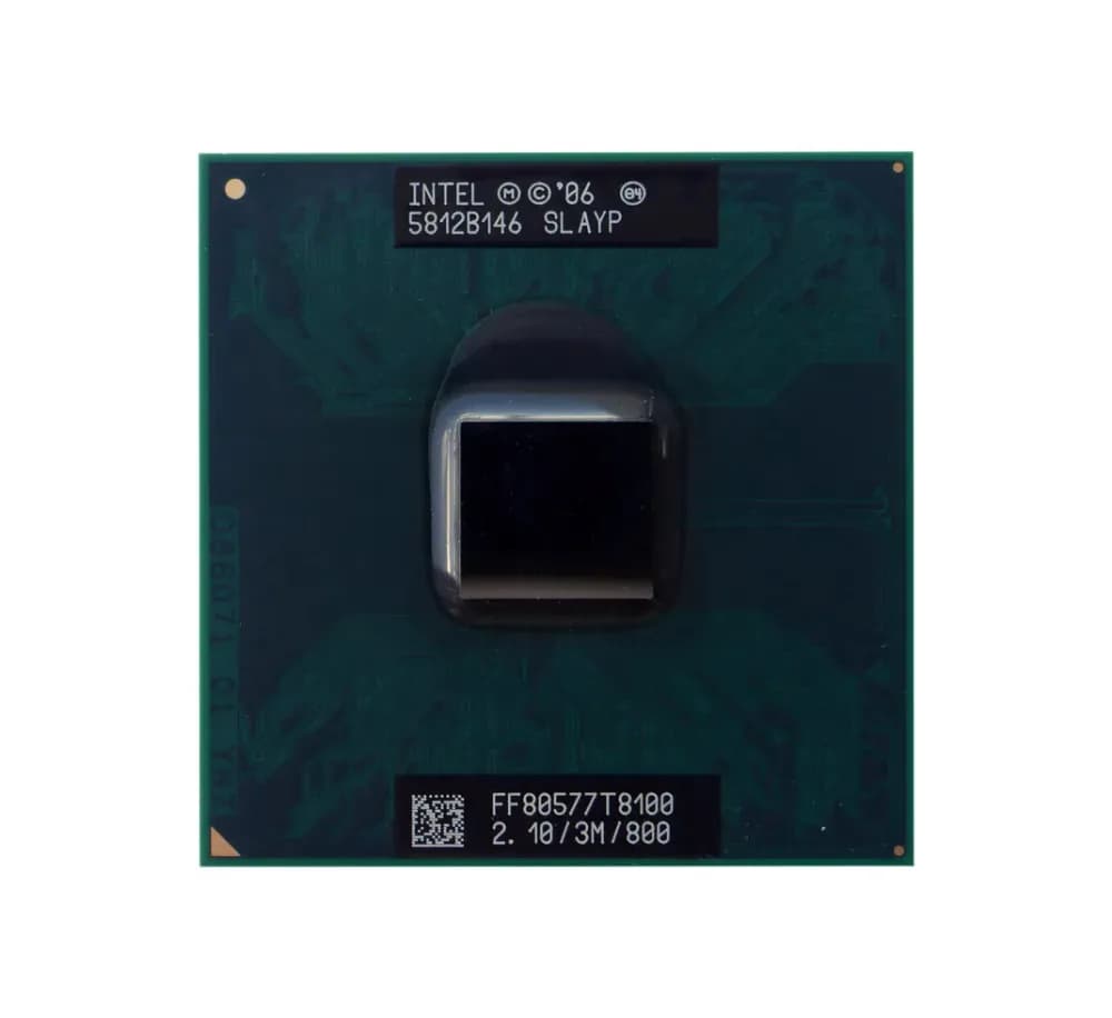 SLAYP - Intel Core 2 Duo T8100 2.1GHz 800MHz PGA-478 Processor