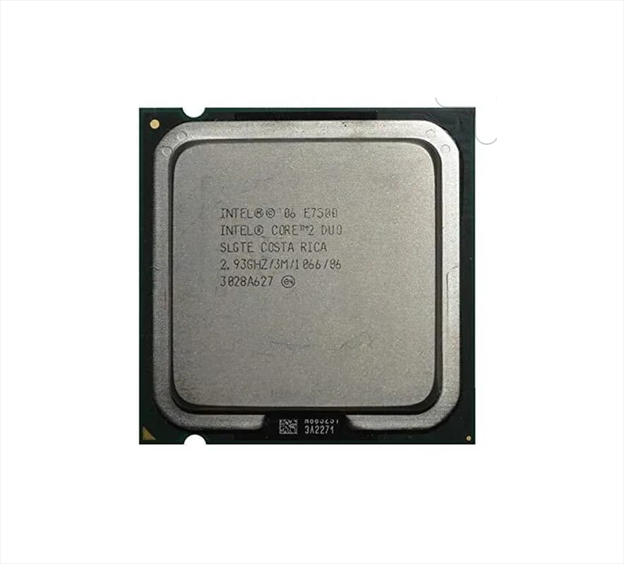 SLGTE - Intel Core 2 Duo E7500 2-Core 2.93GHz Socket LGA775 Processor