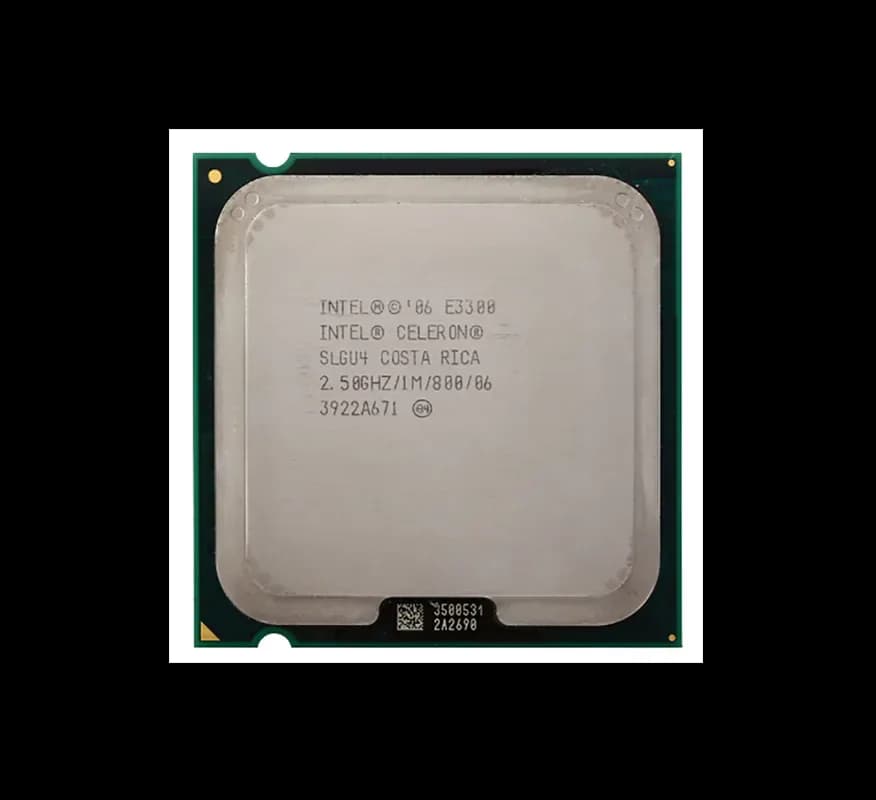 SLGU4 - Intel Celeron E3300 2.5GHz 800MHz 2-Core LGA775 Processor