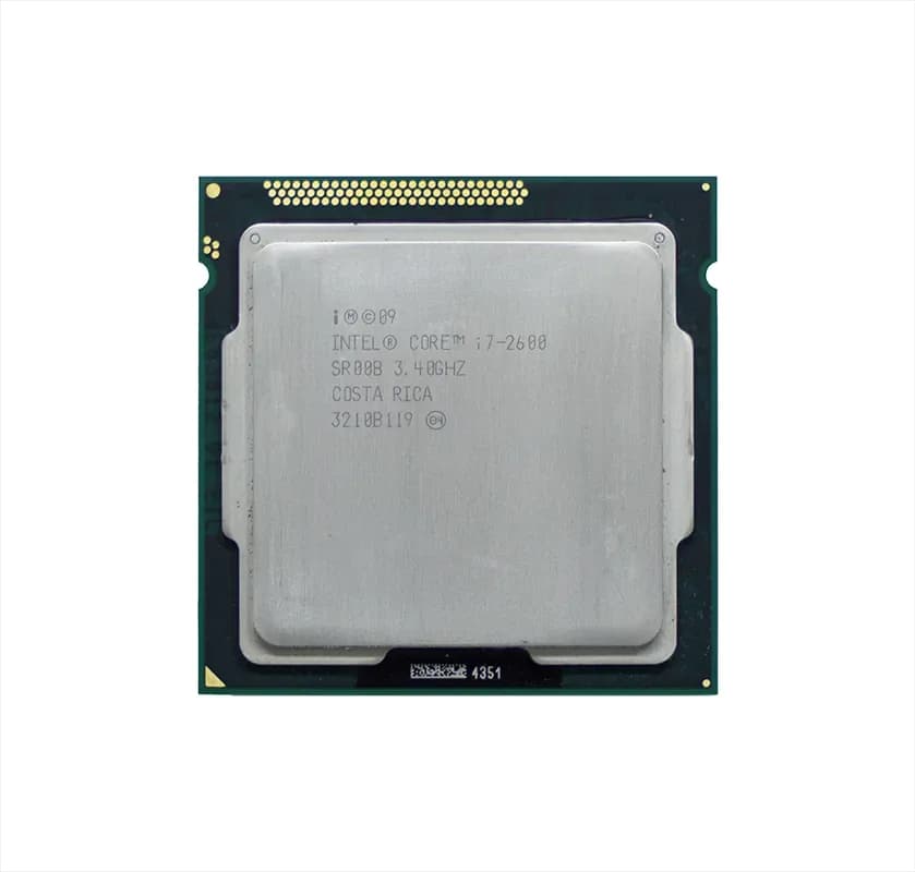 SR00B - Intel Core i7 i7-2600 3.4GHz 4-Core Socket LGA1155 Processor