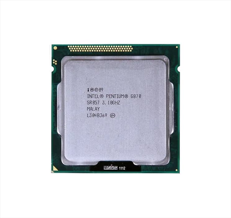 SR057 - Intel Pentium G870 3.1GHz 2-Core Socket FCLGA1155 Processor