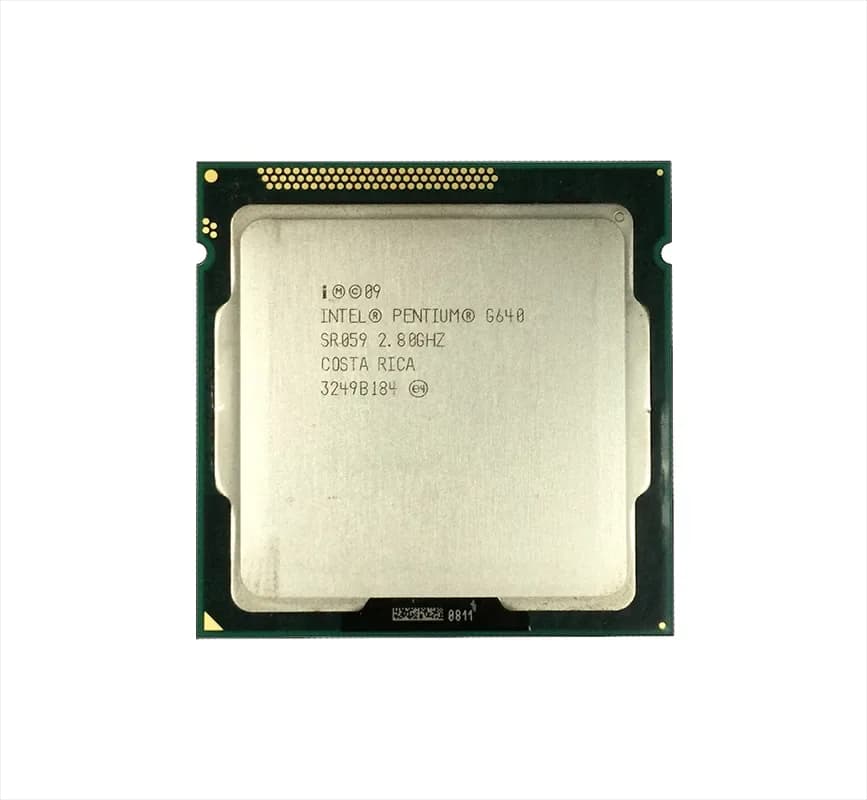 SR059 - Intel Pentium G640 2.8GHz 2-Core Socket FCLGA1155 Processor