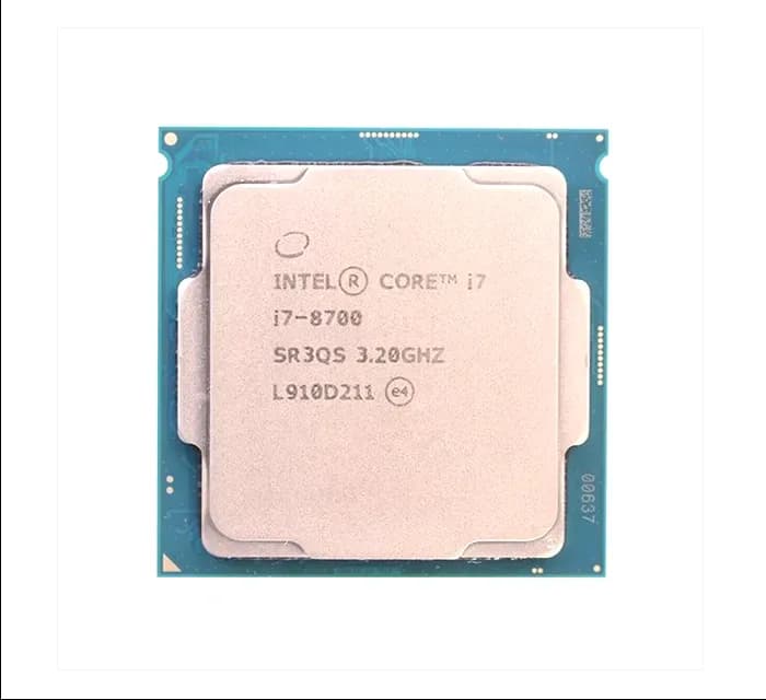 SR3QS - Intel Core i7 i7-8700 3.2GHz 6-Core Socket LGA1151 Processor