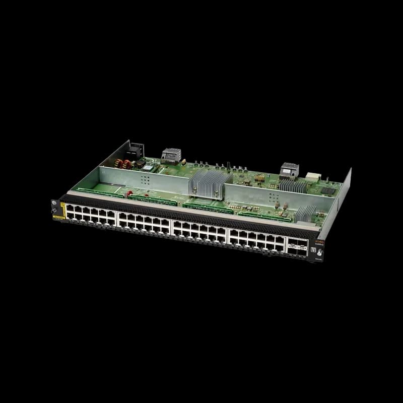 R0X41C - HPE 6400 48 x (6 x PoE) 4 x SFP56 RJ-45 Connector LAN Module