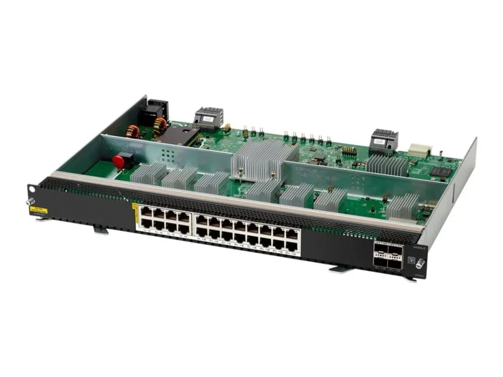 S1T83-61001 - HPE CX 6400 24x Class8 PoE + 4x SFP56 Expansion Module
