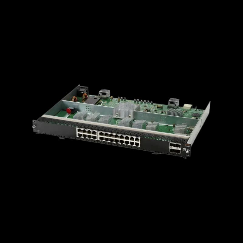 S1T83A - HPE CX 6400 24x Class8 PoE + 4x SFP56 Expansion Module
