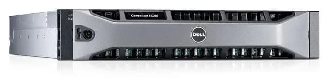 SC220 - Dell Compellent SC220 24X1.8TB HDD Shelf + 2X SC2 Modules
