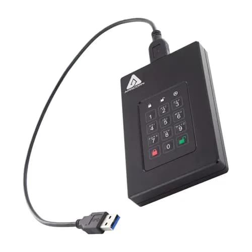 AFL3-1TB - Apricorn 1TB Aegis Fortress L3 FIPS 140-2 Portable HDD