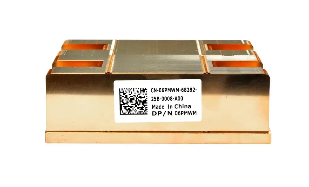 6PMWM - Dell 87MM CPU Copper Wide Heatsink for PowerEdge M820