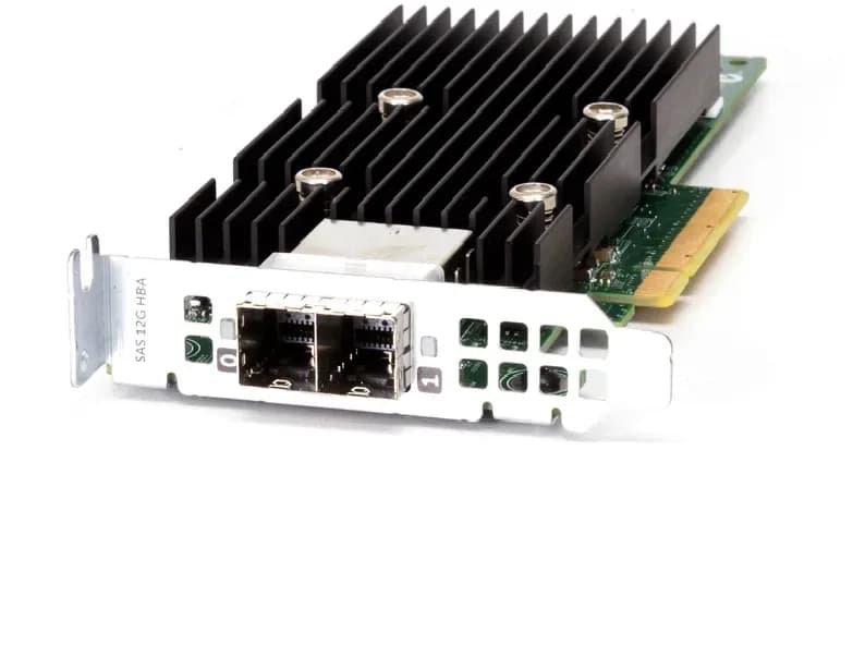 1NNXD - Dell 9-Ports SCSI 12Gb/s Low Profile Host Bus Adapter