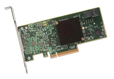 H3-25473-00D - Broadcom 9300-4i 4-Ports SAS SATA Host Bus Adapter