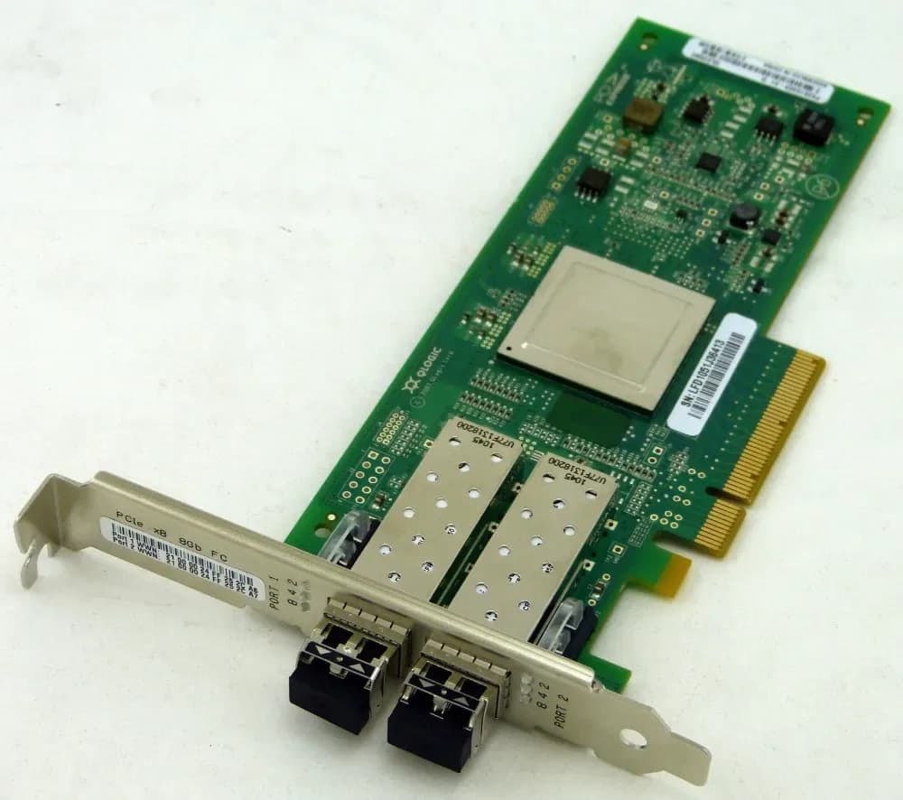 QLE2562 - QLogic 1-Port Fibre Channel 8Gb/s PCI Express 2.0 x8 Short Wave Host Bus Adapter