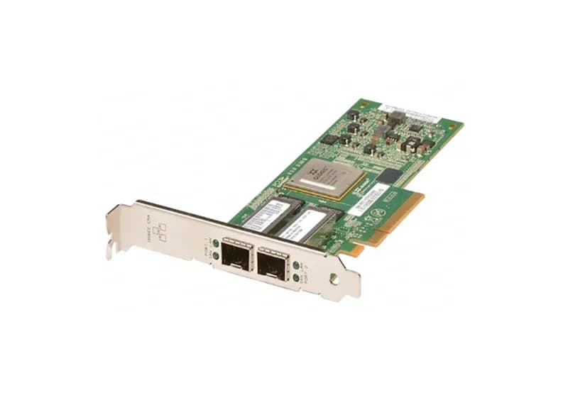 W773M - Dell QLogic QLE8152 2 x Ports SFP+ 10GbE Fibre Channel (FCoE) PCI Express 2.0 x4 Converged Host Bus Adapter