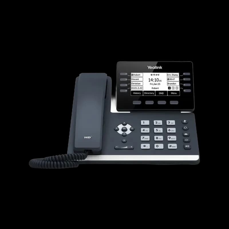 SIP-T53W - Yealink 12 VoIP Accounts 802.11ac Dual-Port PoE IP Phone