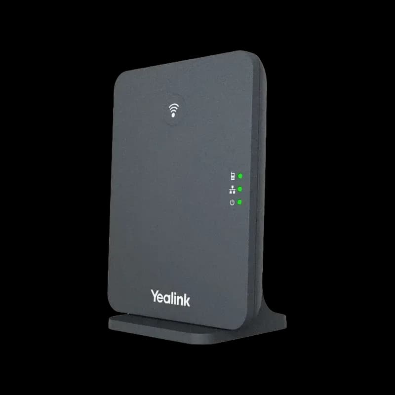 W70B - Yealink High Performance DECT IP Base Station-10 SIP accounts
