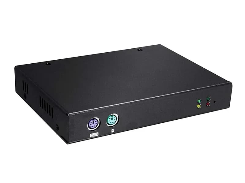 46M4024 - IBM 1735-2XL 16 x Ports RJ-45 + 2 x Ports VGA 15-Pin KVM Switch