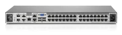 AF619A - HPE 32 x Ports 1U Rack-mountable Server G2 KVM Console Switch