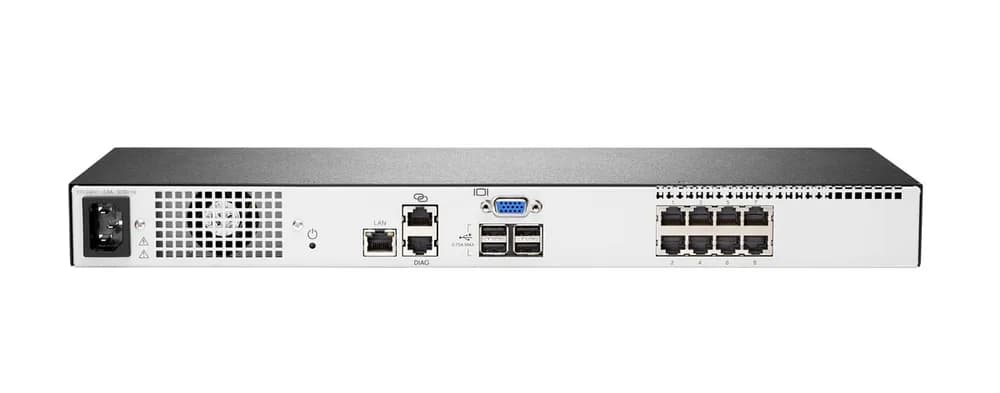 Q1P54A - HPE 8-Ports RJ-45 Console Switch