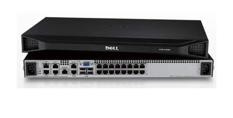 YT5RX - Dell 16-Ports SFP KVM Remote Console Switch