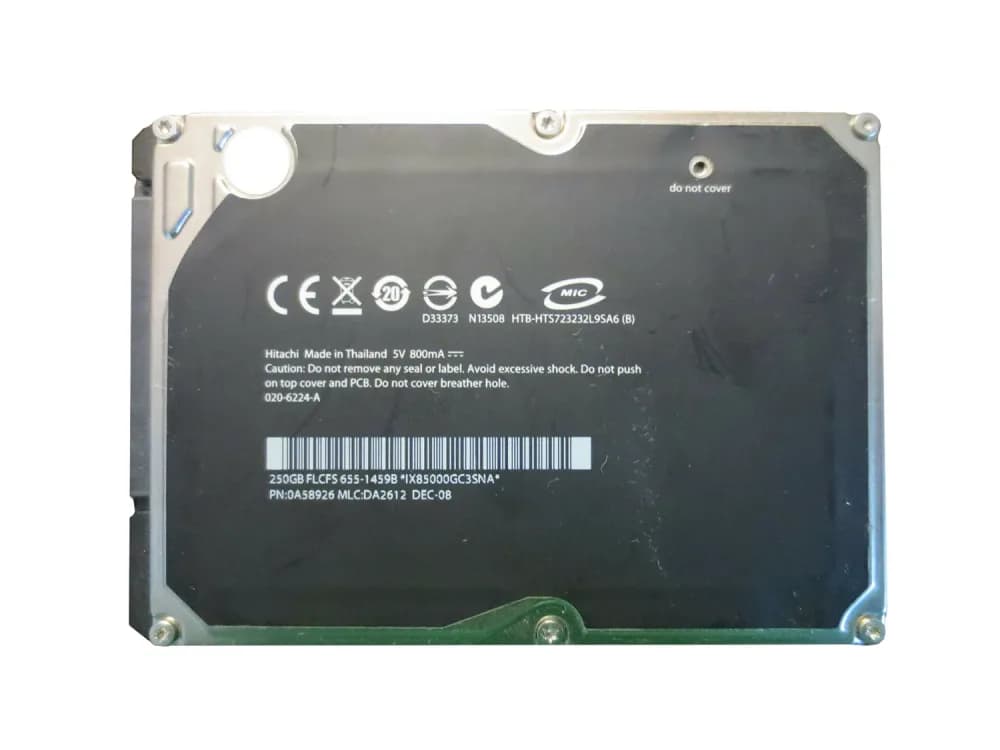 0A58926 - Hitachi Travelstar 7K320 320GB SATA 1.5Gb/s (512) 2.5" HDD
