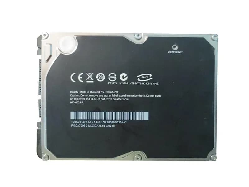 0A72030 - Hitachi 320GB 5400RPM SATA 1.5Gb/s 2.5-in Hard Drive