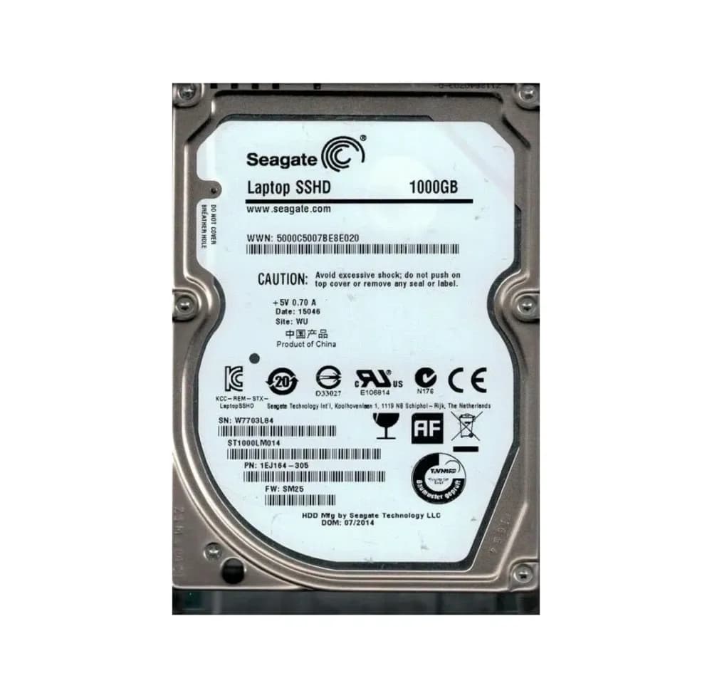 1EJ164-305 - Seagate 1TB 5400RPM SATA 6Gb/s 2.5-in Hard Drive