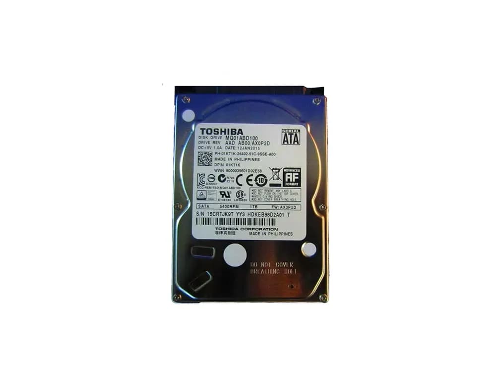 1KT1K - Dell 1TB 5400RPM SATA 3Gb/s 2.5-in Hard Drive