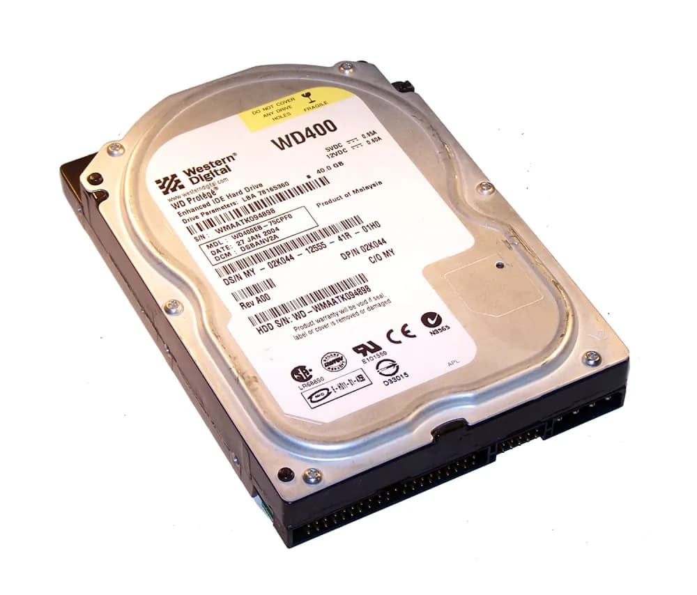 2K044 - Dell 40GB 5400RPM ATA/100 3.5-inch Hard Drive
