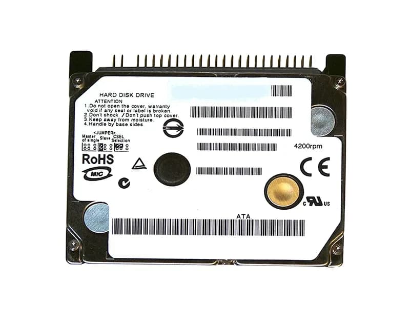 39T2697 - IBM 40GB 4200RPM IDE Ultra ATA/100 (ATA-6) 2MB 1.8-Inch HDD