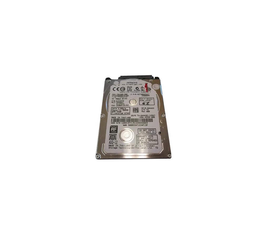 4H43C - Dell 500GB 5400RPM SATA 3Gb/s 2.5-in Hard Drive