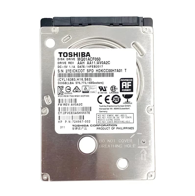 745135-001 - HP 500GB 7200RPM SATA 6Gb/s 2.5-in Hard Drive