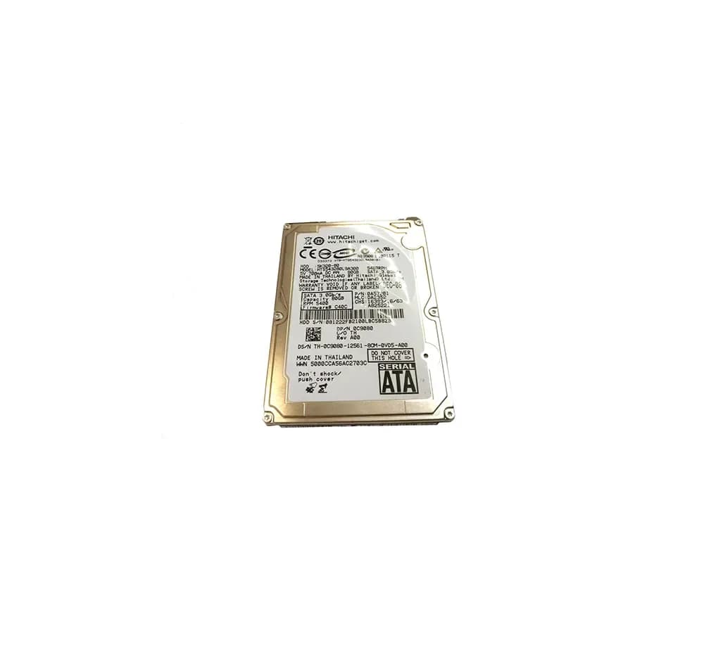 C9080 - Dell 80GB 5400RPM SATA 3Gb/s 2.5-in Hard Drive
