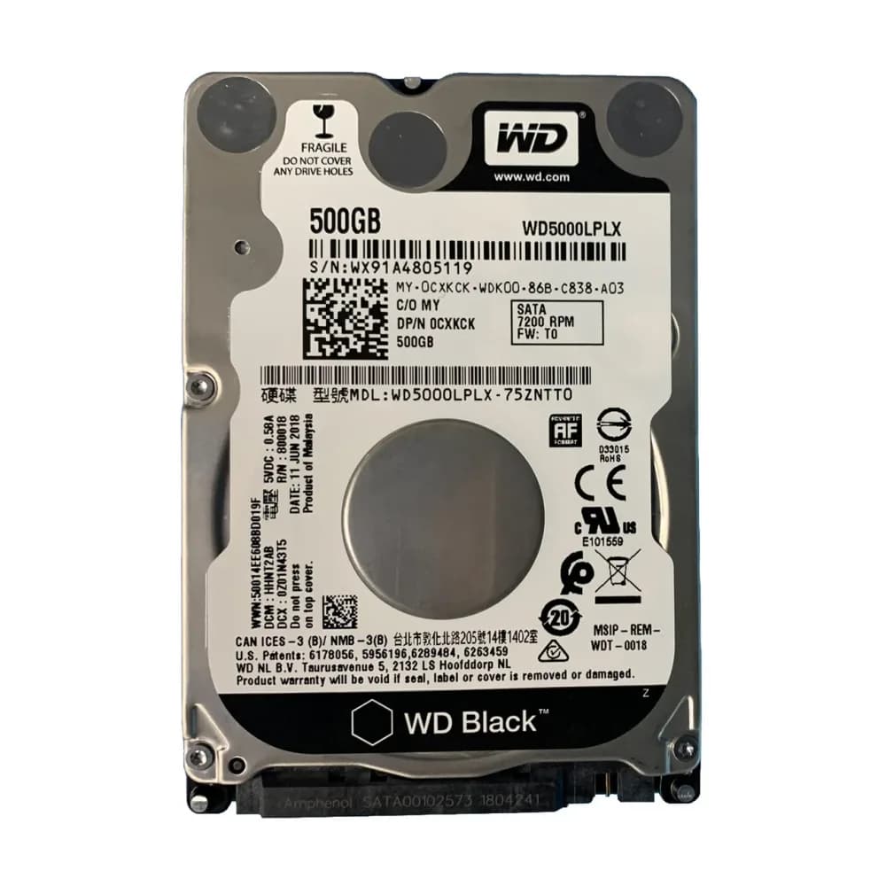 CXKCK - Dell 500GB 7200RPM SATA 6Gb/s 2.5-in Hard Drive