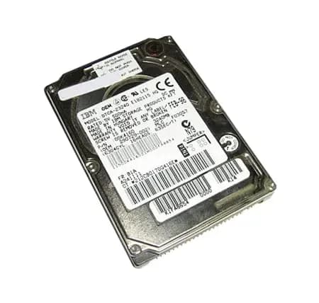 DTCA-23240 - IBM 3.2GB 4000RPM IDE Ultra ATA/33 (ATA-4) 512KB 2.5" HDD