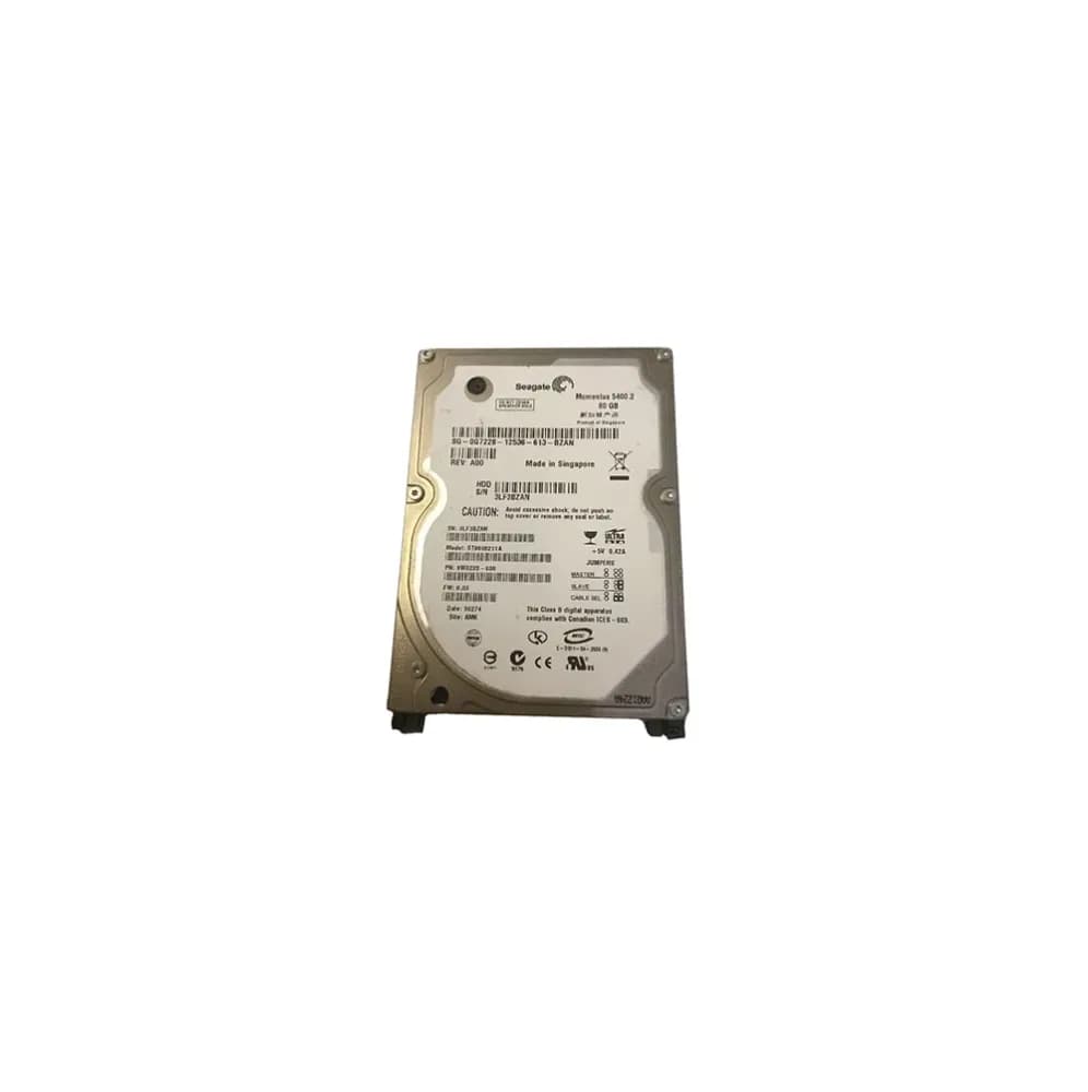 G7228 - Dell 80GB 5400RPM IDE Ultra ATA/100 (ATA-6) 2.5" Hard Drive