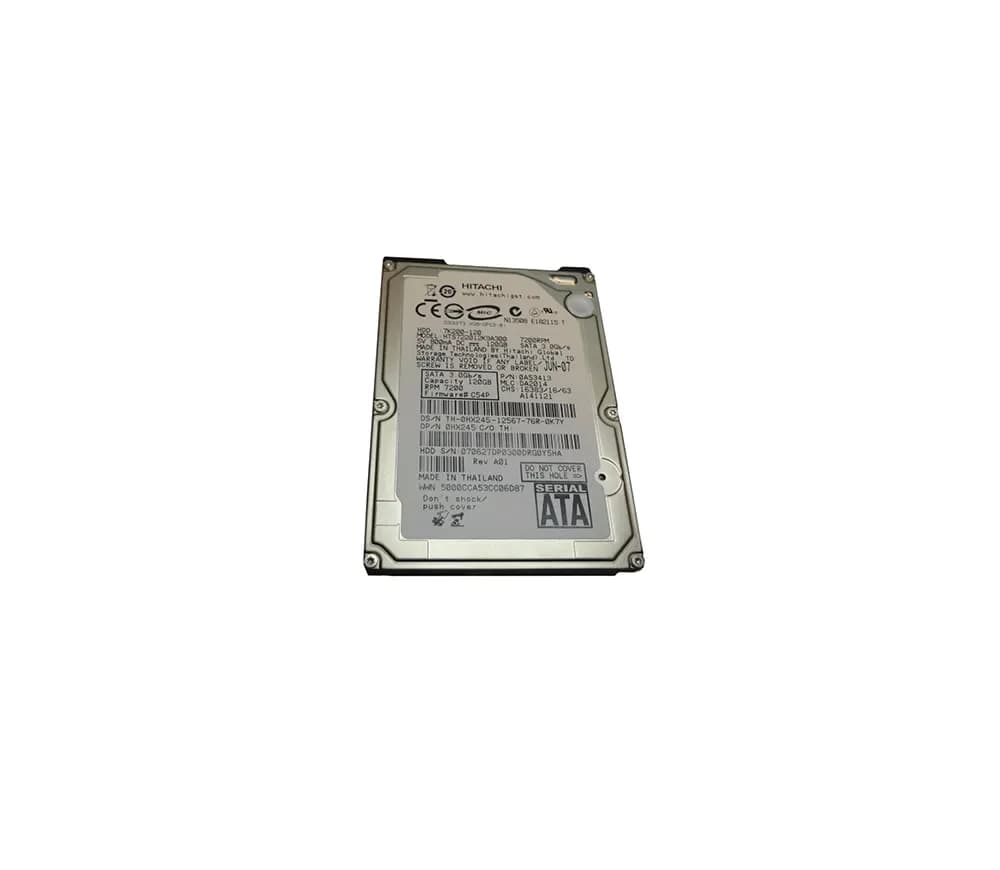 HX245 - Dell 120GB 7200RPM SATA 3Gb/s 2.5-in Hard Drive