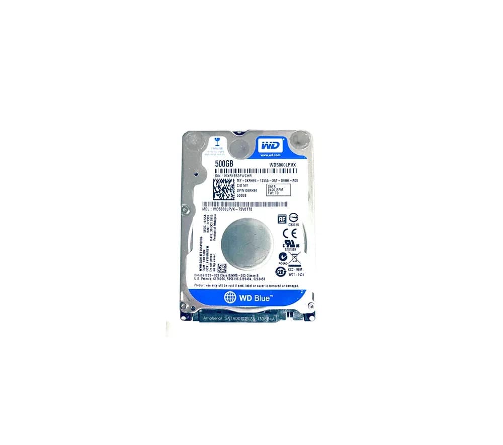 KRH94 - Dell 500GB 5400RPM SATA 6Gb/s 2.5-in Hard Drive