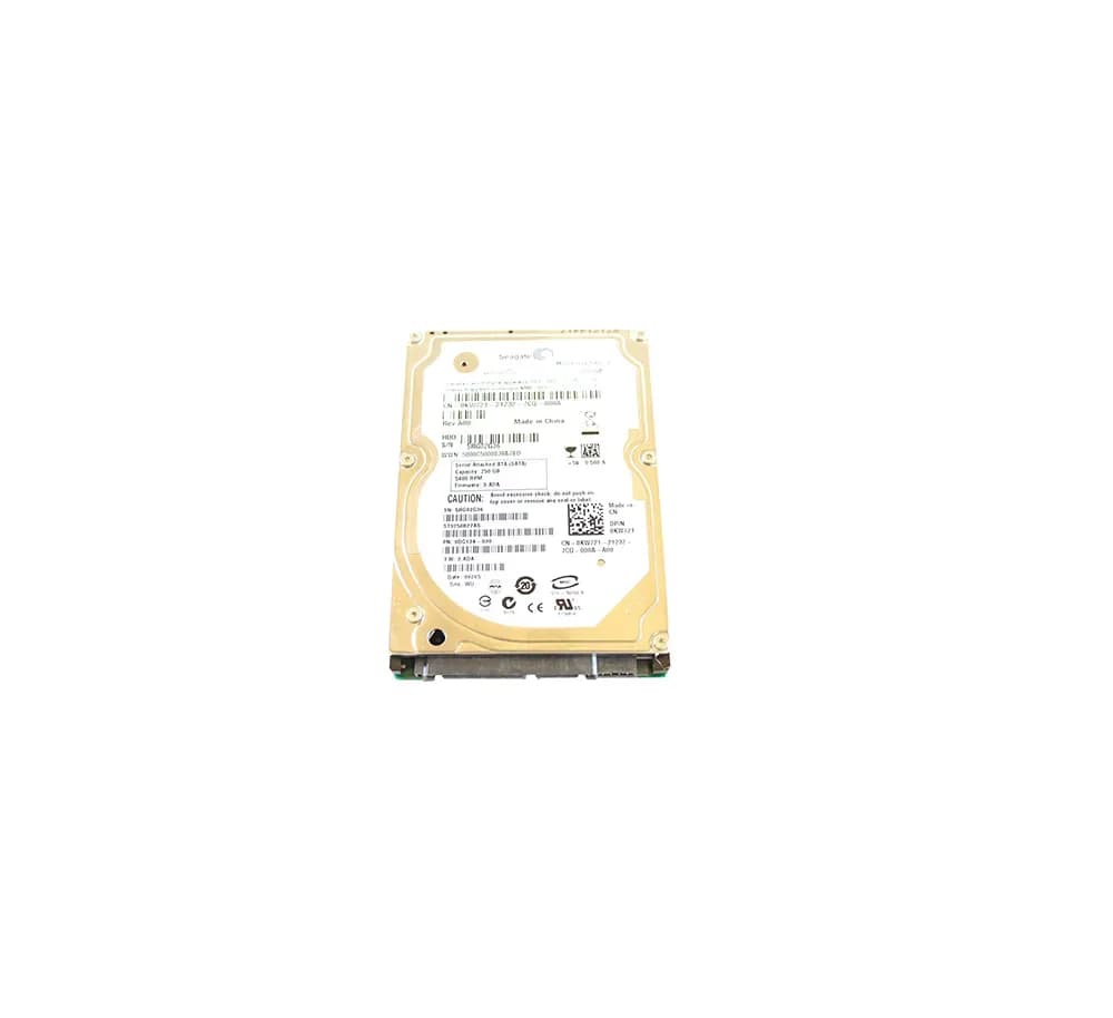 KW721 - Dell 250GB 5400RPM SATA 3Gb/s 2.5-in Hard Drive