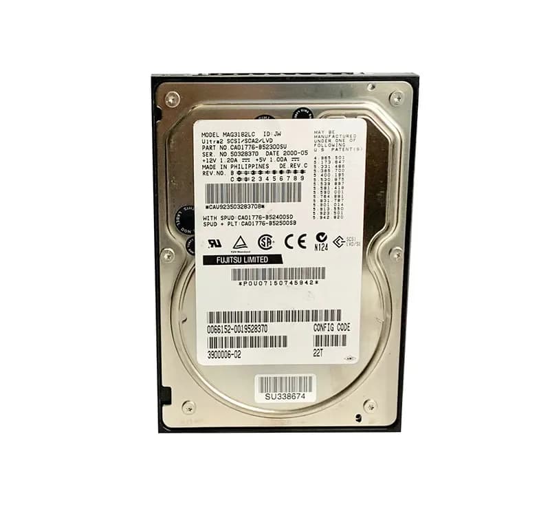 MAG3182LC - Fujitsu 18.2GB 10K Ultra2 SCSI 80-Pin 2MB Cache 3.5" HDD