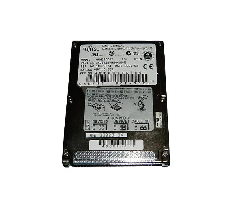 MHM2200AT - Fujitsu 20GB 4200RPM IDE Ultra ATA/66 (ATA-5) 2MB 2.5" HDD