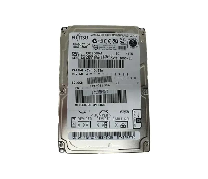MHT2060AT - Fujitsu 60GB 4200RPM Ultra ATA/100 44-Pin 2MB 2.5" HDD