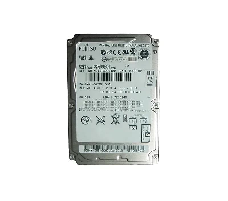 MHV2060AT - Fujitsu 60GB 4200RPM ATA/IDE 2.5-inch Hard Drive